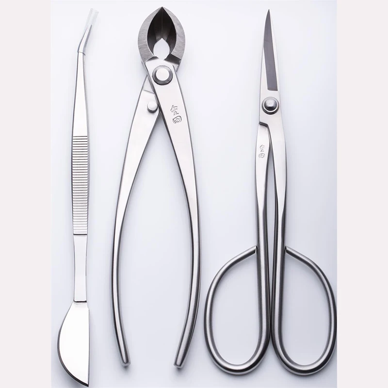 

3 PCS Bonsai tool Set JTTK-11 Long Handle Scissors / Branch Cutter / Bonsai Tweezers Master Grade Bonsai Tools Excellent Quailty