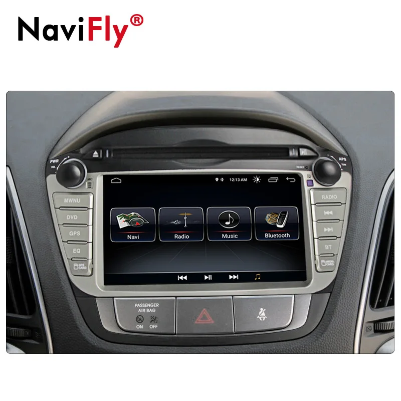 Best New! 2din Android 8.1 Car radio GPS Navigation For Hyundai ix35 Tucson 2009-2015 Audio Radio Stereo Head Unit WIFI BT RDS Canbus 3