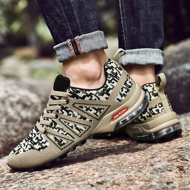 

Fires Men's Summer Hiking Shoes Outdoor Comfortable Sport Shoes Zapatillas Hombre Men Climbing Shoes Men Sneakers Big Size 46 47