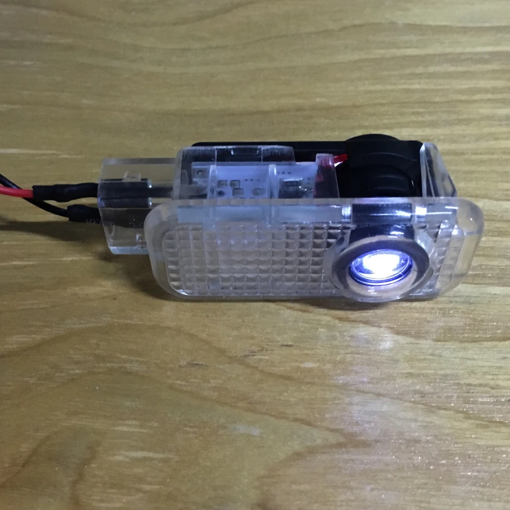 

2PCS Car Door Light For Audi Logo 4 Ring No Text Laser Projector Lights For Audi A3 A6 C6 A4 B4 A7 S4 S5 S6 S7 Car Accessories