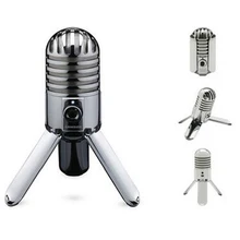 100 Original SAMSON Meteor Mic USB condenser microphone Studio Microphone Cardioid for computer notebook network for