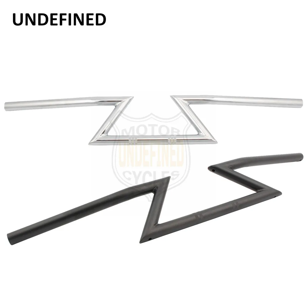 

7/8" 22mm Motorcycle Handlebar Cafe Racer Chopper Drag Handlebar Z Bar for Harley Honda Yamaha Suzuki Kawasaki Triumph Universal