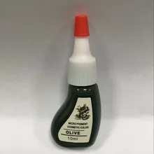 Профессиональный 2 шт. Оливковое Пигмент татуировки Профессиональный Перманентный Макияж Чернила Питания Для Бровей Губ макияж Татуировки