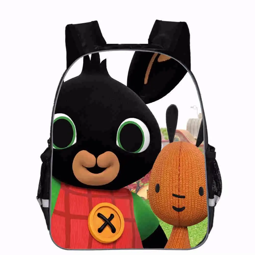 Милый мультфильм Bing Bunny печати детей школьные сумки для девочек мальчиков Bookbag лучшая Подарочная сумка Детский сад Кролик Рюкзак Детские Дети