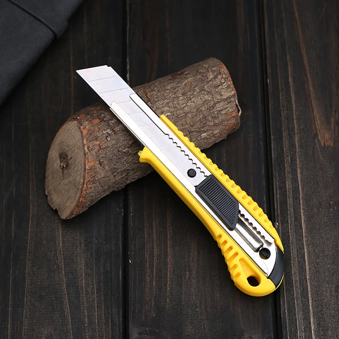 Nice Quality Zinc Alloy Strong Utility Knife, Office Home Cutter Blades