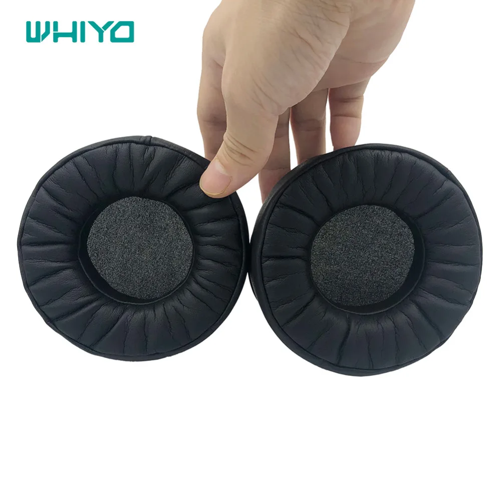 Whiyo 1 пара подушечек из кожи с эффектом памяти, Сменные подушечки для наушников Beyerdynamic Custom one pro