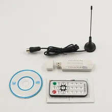 DVB-T2 Receiver Digital USB TV Stick HDTV Receiver With Aerial Remote Control HD USB Dongle PC Laptop For Windows 7 8 Vista