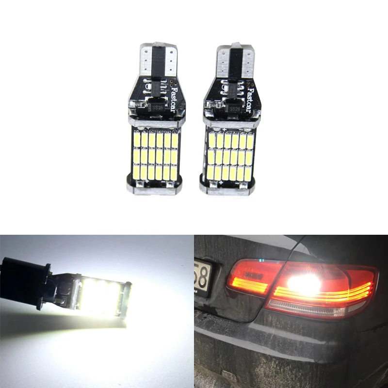 

Canbus Error Free Car Led Bulb 4014-SMD T15 W16W 912 921 White Backup Reverse Lights For BMW E90 E92 E91 E93 328i xDrive 09-13