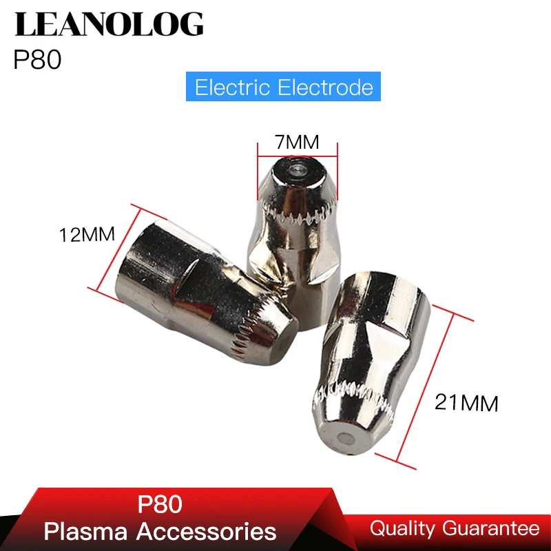 20pcs P80 Consumables Tips and Electrodefor 80A 100A Air Plasma Cutter CUT80 CUT100 and WSM Welding Machine 20pcs P80 Consumables Tips and Electrodefor 80A 100A Air Plasma Cutter CUT80 CUT100 and WSM Welding Machine
