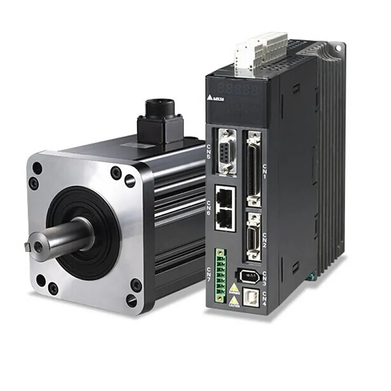 Delta CNC 4.5KW AC Серводвигатель комплект системы 220В 28 65нм 180 мм с 3 м кабель ECMA F11845RS + ASD A2