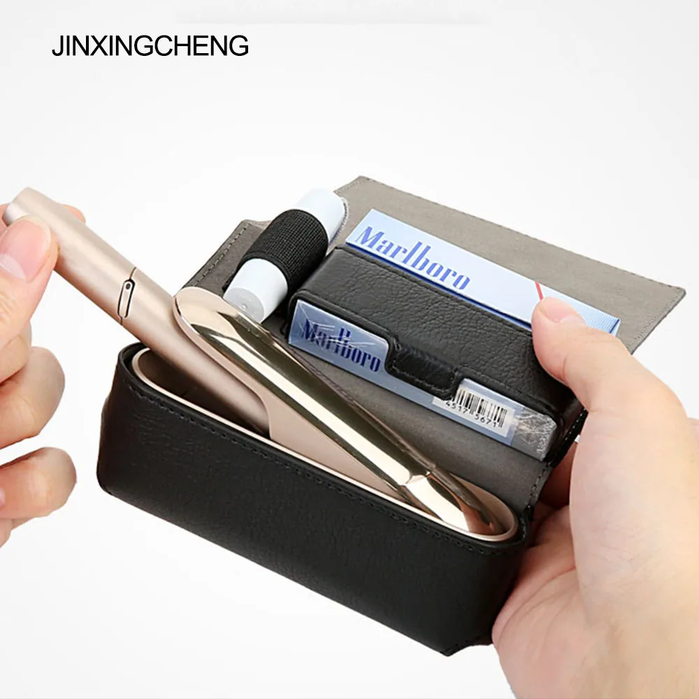 JINXINGCHENG Мода Флип кожаный чехол для iqos 3,0 Чехол кошелек чехол для iqos 3 кошелек мешочек с держателем коробка