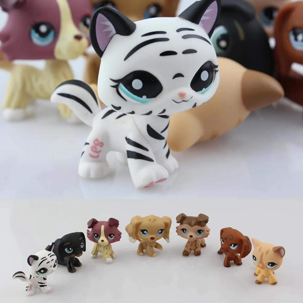 New Lovely Toys Animal Cartoon Cat Dog Action Figures Collection Kids