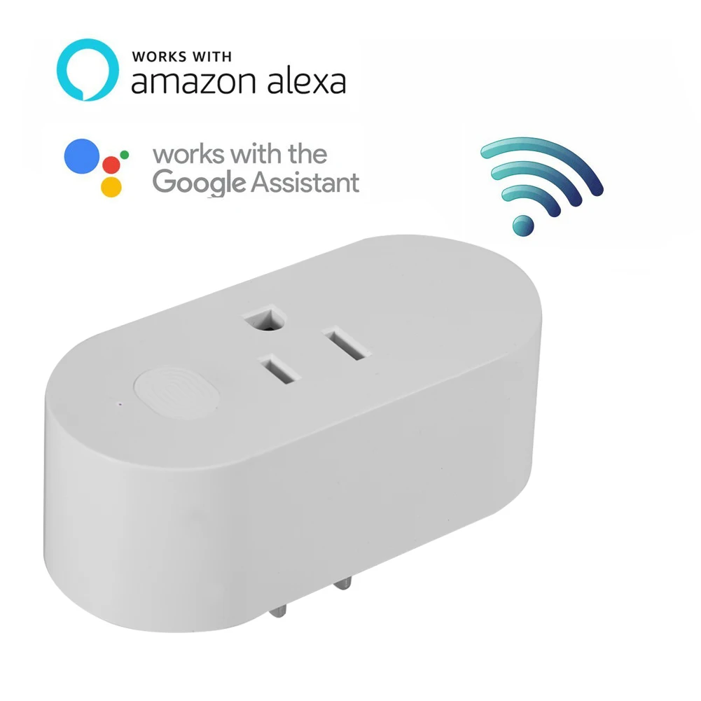 Goede Hoge Effici euml;nte ONS WIFI Smart Stopcontact Voor Huis Apparaten APP Afstandsbediening Socket Voice Controle door Amazon Alexa ONS Plug