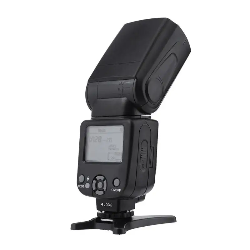 

ZM430 Professional Manual Speedlite Flashlight with LCD Display Hard Flash Diffuser Universal Flash Light for Canon Nikon Camera