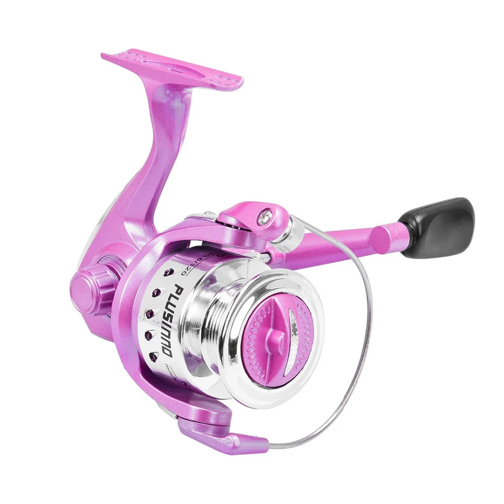 pink rod and reel