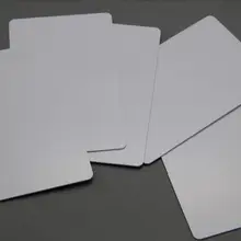RFID UHF белая карта, чтение 15 м EPC Gen2/ISO 18000-6C UHF ПВХ бирка для лобового стекла/VIP карты