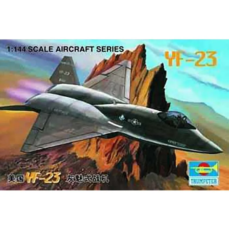 

1:144 American YF-23 Grey Magic Fighter Military Assembly Aircraft Model