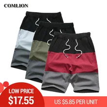 3 шт./партия,, новые модные мужские спортивные пляжные шорты, хлопковые спортивные брюки, облегающие короткие брюки, повседневные шорты