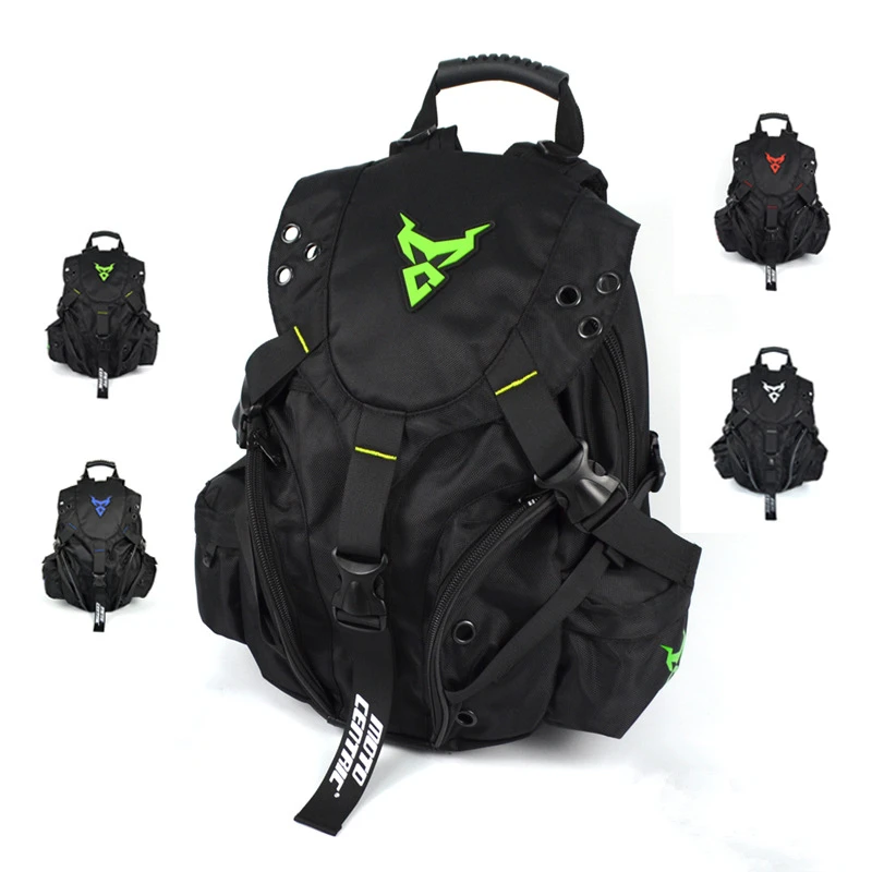 

high quality motorcycle travel Backpack Men laptop backpack male helmet bag Women riding school Backpacks Knight bagpack mochila