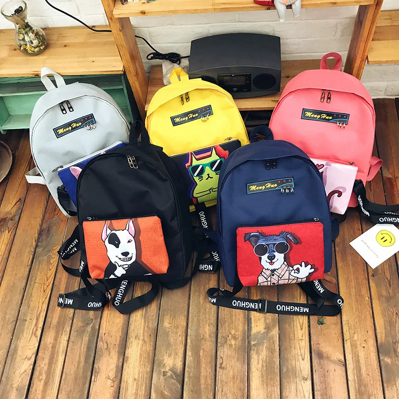 2017 Hot Multifuncional Personalized Detachable Pocket Backpack Fashion Separable Shoulder Bag 2pc School Bag Casual Travel Bags (34)
