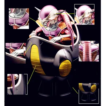 

Colaring Of Metals Frieza POD Space Capsule Dragon Ball Z Assembled Model Action Figure Collection Model Toy G1537