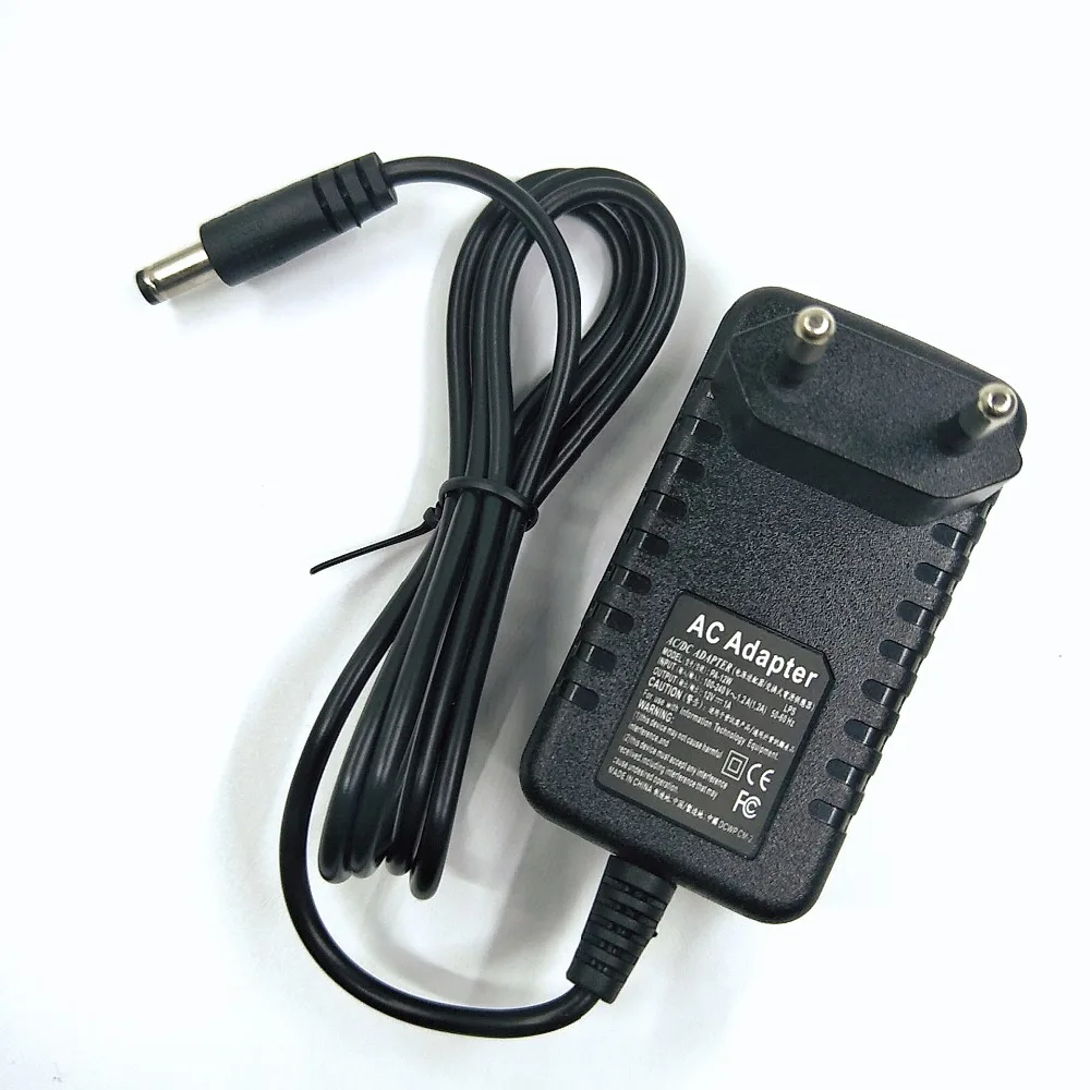 PA 12W 100 240 V AC к DC адаптер питания зарядное устройство 12 1A EU вилка 5 5mm x 2 для