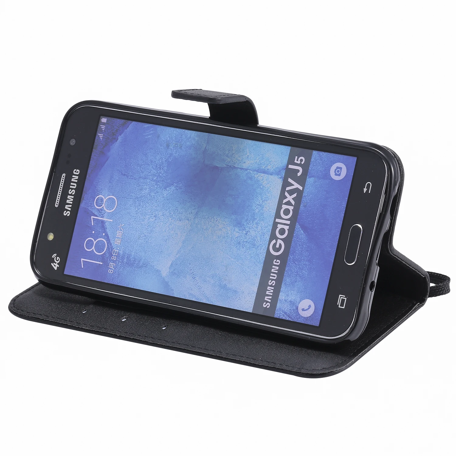 Флип чехол для Samsung Galaxy J5 2015 J 5 500 SM J500 J500FN J500F кожаный телефона J500H