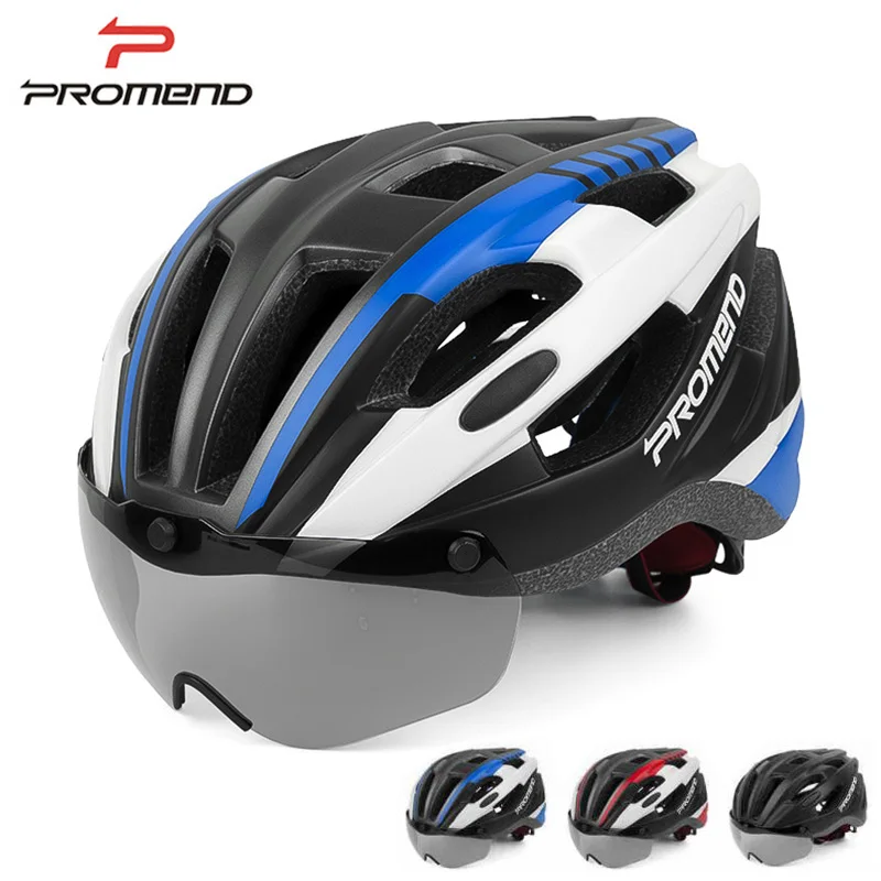 Buy PROMEND Ultra light Cycling Goggles Helmet Bicycle Men Women Bike