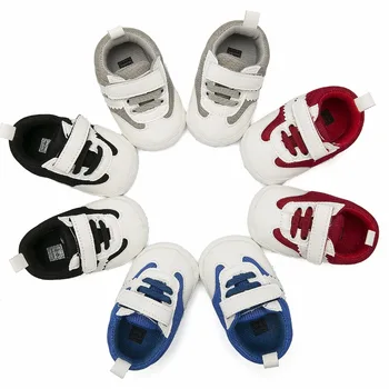 

Fashion Baby Shoes Toddler First Walker Baby Moccasins PU Leather Soft Soled Babe Girls Sneakers Newborn Boys Footwears