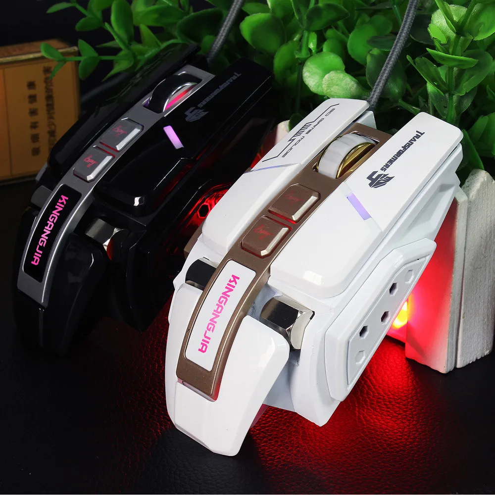 3500 dpi 9D кнопки светодиодный Механическая Проводная игровая мышь для ПК ноутбука YE3.28