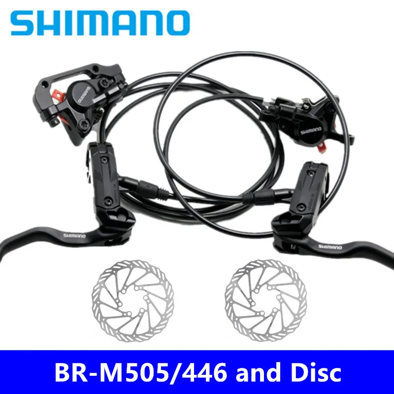 SHIMANO BR-M505/446 масляный поддон горный велосипед гидравлический тормоз вертикальный цилиндр тормоза 800 мм-1300 мм и G3/RT56/RT54 диск