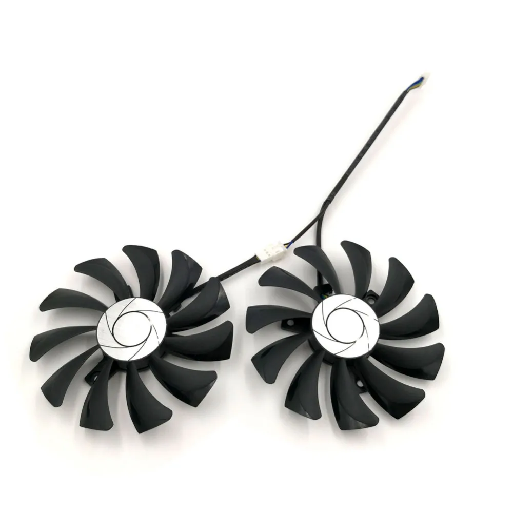 

1 Pair of 2pcs HA9010H12F-Z Replacement Graphics Fan for VGA Card MSI Hurricane GTX 1050/2G GTX1050 Ti/4G GTX 1060 6GT OC
