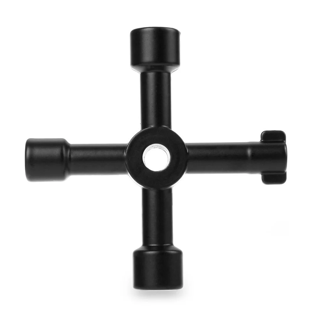 

Multi-function 4 In 1 Universal Cross Key Triangle Key for Train Electrical Elevator Cabinet Valve Alloy Triangle Square