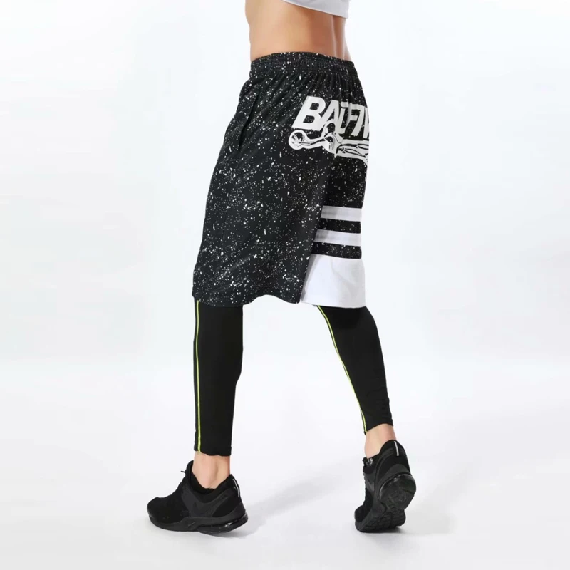 

Men Fitness Sports Short Trousers Camouflage Training Basketball Shorts Loose Breathable Gym Men Running Shorts with Pocket
