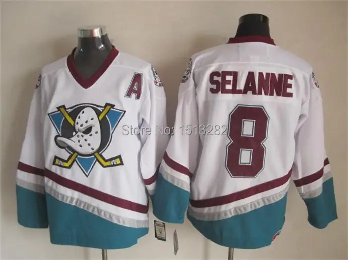 selanne mighty ducks jersey