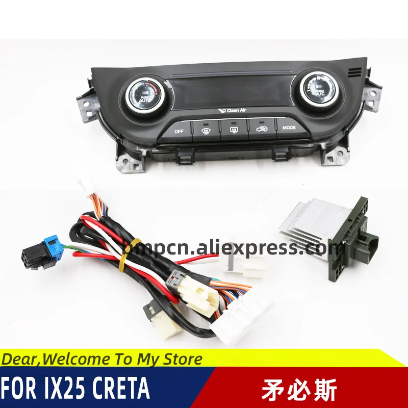 

upgrade FOR HYUNDAI ix25 Creta Heater Control AC/ switch automatic air conditioning auto/ manual air conditioning control panel