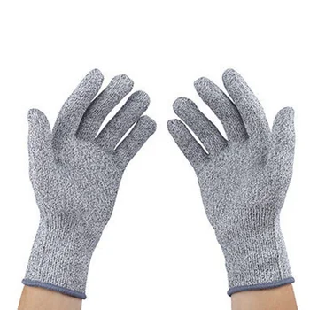 

Safety Cut Proof Stab Resistant Butcher Gloves Stainless Steel Metal Mesh Work