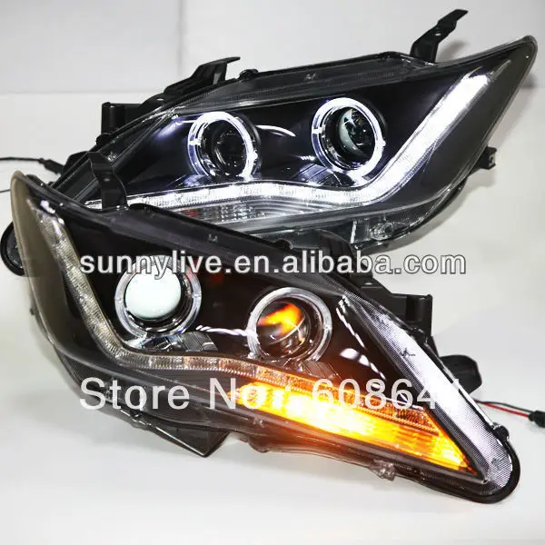 

Camry Aurion LED Angel Eyes Head Light 2012 -13 year PW V1
