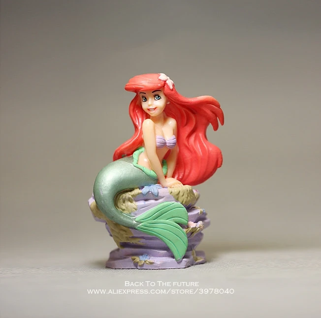 ディズニー人魚姫漫画 8 5 センチミニ人形アクションフィギュアアニメミニコレクション置物玩具子供のためのギフト Action Figures Aliexpress