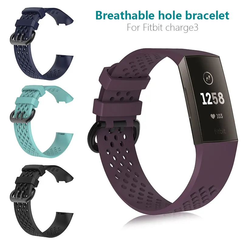 

Wrist Band Strap For Fitbit Charge 3 TPU Silicone Replacement Smart Watch Band Bracelet Strap Watchband for Fitbit Charge3