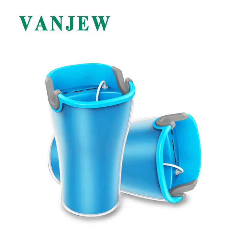 

VANJEW C20 Car Charger Cup Power Adapter Dual USB Ports Car Chargers 12/24V Car-charger For iPhone iPad 5V/3.1A Universal Charge