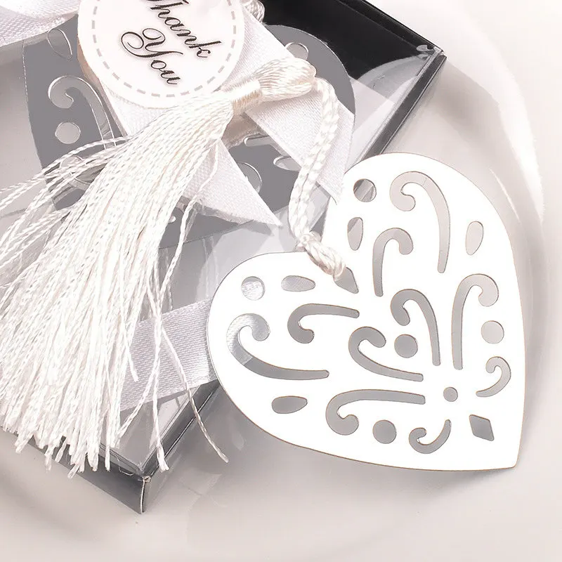 Изысканная металлическая Закладка с кисточкой подарок на день рождения свадебные Детские сувениры для душа вечерние сувениры с подарочной коробкой упаковка 19 дизайн - Цвет: Style 16