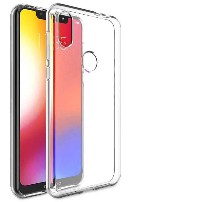 Прозрачный чехол для телефона с защитой от отпечатков пальцев Motorola One Moto P30 Play power
