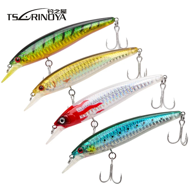 

2017 8X Various Colors Fishing Lure Trulinoya MINNOWS DW03 110mm 13g hard lure/baits