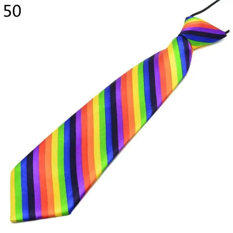 Fashion Boys Girls Kindergarten School Uniforms Children's Ties Striped Plaid Necktie