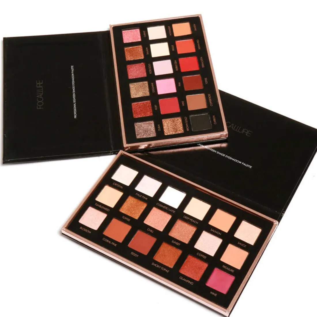 Professional 18 Full Color Matte Diamond Glitter Eyeshadow Palette