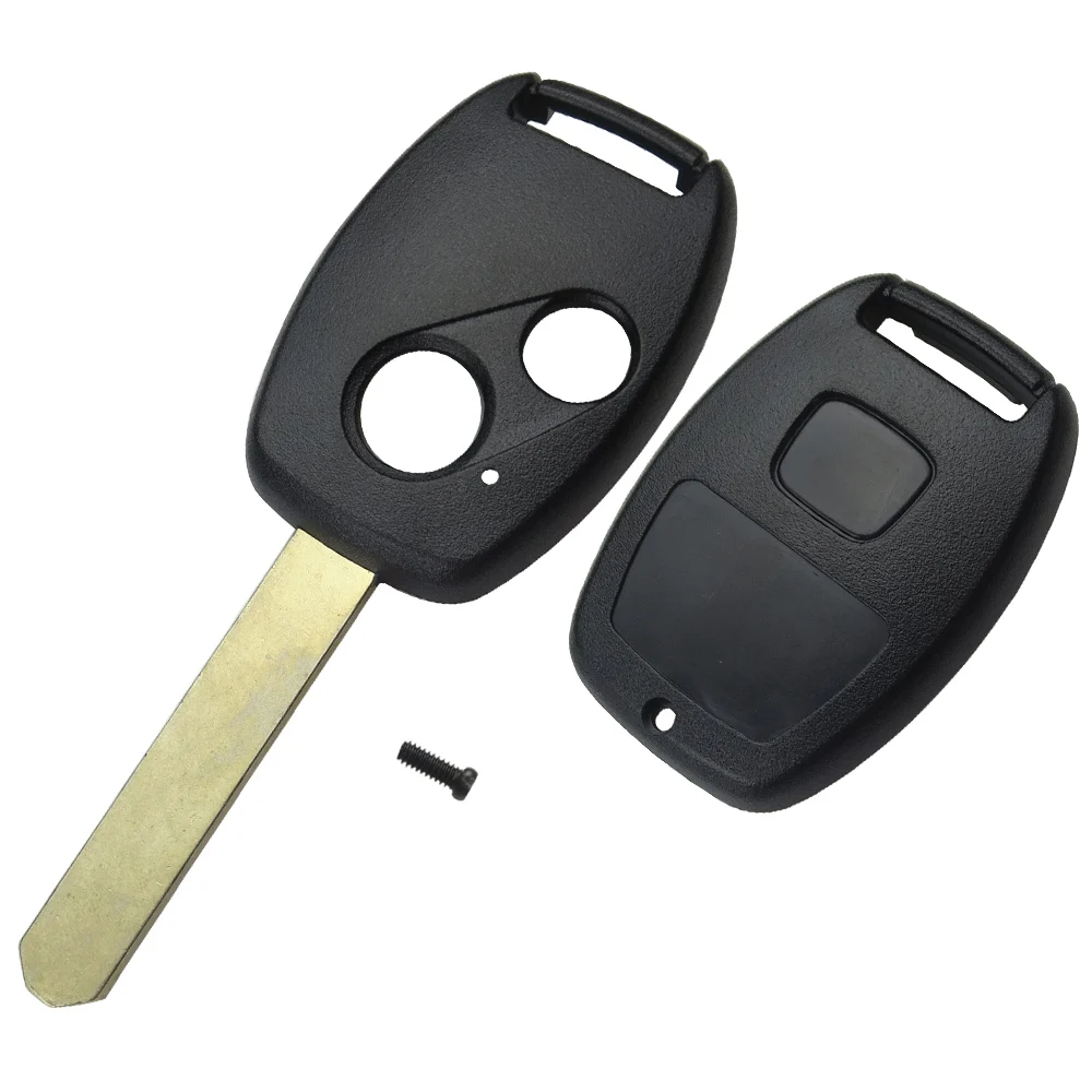 OkeyTech необрезанное лезвие 2 кнопки запасной телефон чехол для Honda Accord Civic