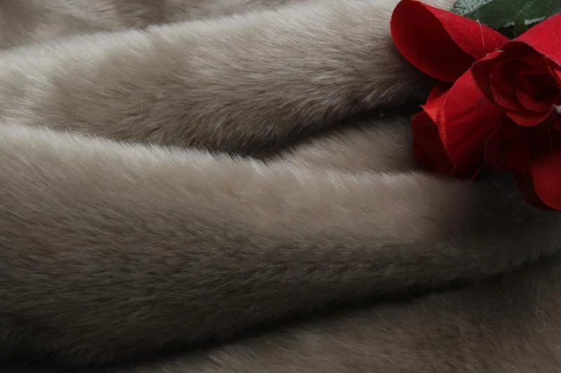 Хорошее качество имитация кроличьего меха ворс 2 см ткань из искусственного 17