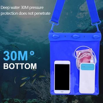 

Swimming Waterproof Drift Diving Swimming Bag Underwater Dry Shoulder Waist Pack Bag Pocket Pouch