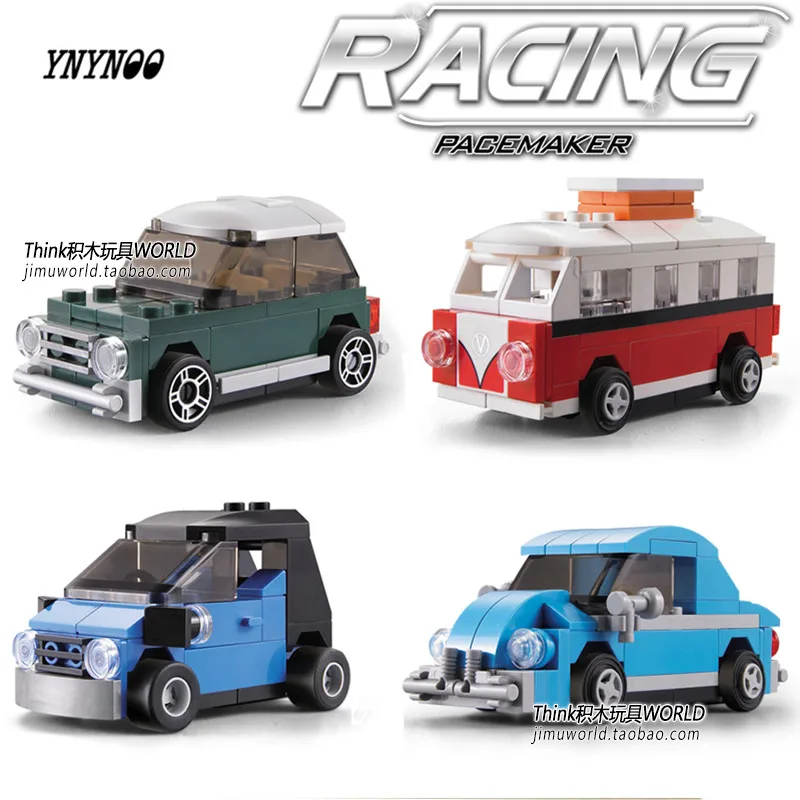 

YNYNOO Technic City Creator mini Volkswagen Camper Van Building Blocks Bricks Model Kids Toys Marvel Compatible Lepin 21003